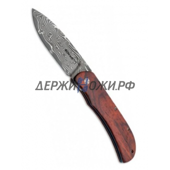 Нож Exskelibur I Damascus Cocobolo Boker Plus складной BK01BO222DAM